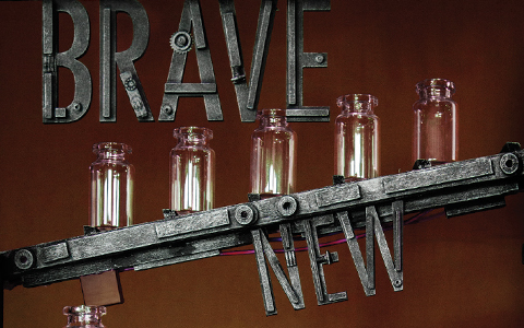 Brave New World, book cover design
